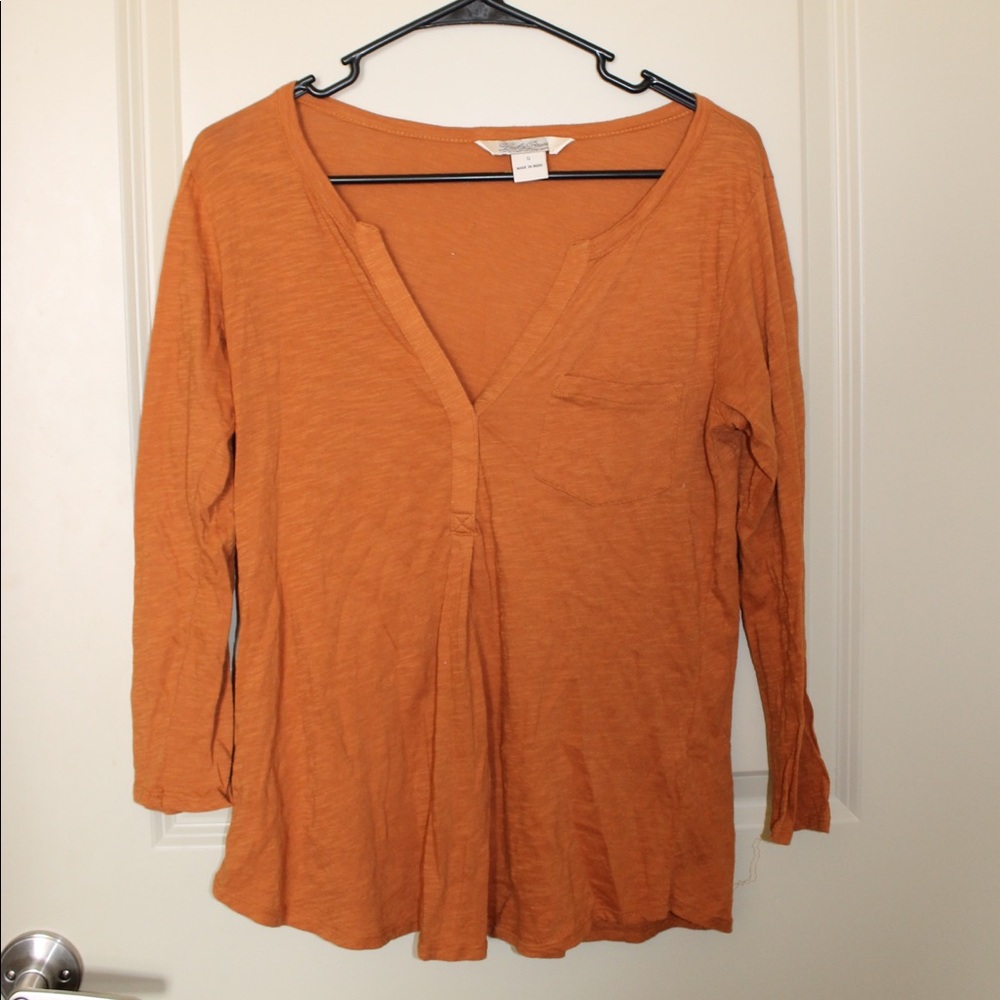 Lucky Brand 3/4 Sleeve Shirt - Size Small